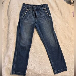 WHBM blue jeans